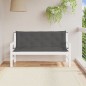 vidaXL Cojines de banco de jardín 2 uds antracita 150x50x7 cm vidaXL Cojines de banco de jardín 2 uds antracita 150x50x7 cm