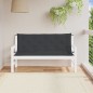 vidaXL Cojines de banco de jardín 2 uds tela Oxford negro 150x50x7 cm vidaXL Cojines de banco de jardín 2 uds tela Oxford negro 150x50x7 cm
