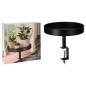 H&S Collection Bandeja decorativa con abrazadera negro 28x26 cm H&S Collection Bandeja decorativa con abrazadera negro 28x26 cm