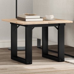vidaXL Patas de mesa de centro estructura O hierro fundido 30x30x33 cm