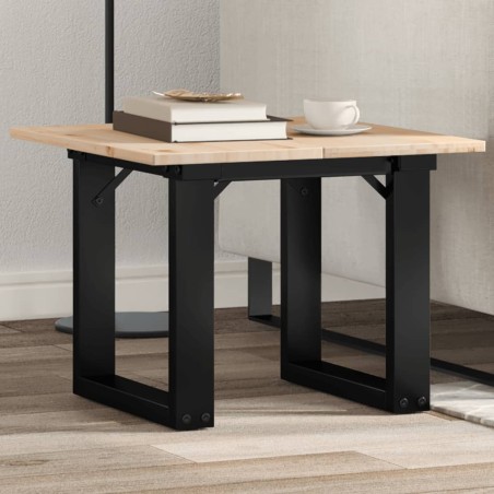 vidaXL Patas de mesa de centro estructura O hierro fundido 30x30x33 cm