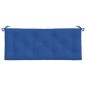 vidaXL Cojín de banco de jardín tela Oxford azul 120x50x7 cm vidaXL Cojín de banco de jardín tela Oxford azul 120x50x7 cm