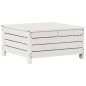 vidaXL Set muebles jardín 7 pzas con cojines madera maciza pino blanco vidaXL Set muebles jardín 7 pzas con cojines madera maciza pino blanco