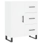 vidaXL Aparador alto madera contrachapada blanco 69,5x34x180 cm vidaXL Aparador alto madera contrachapada blanco 69,5x34x180 cm