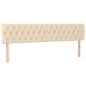 vidaXL Cama box spring con colchón tela color crema 120x190 cm vidaXL Cama box spring con colchón tela color crema 120x190 cm