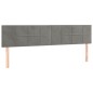 vidaXL Cama box spring con colchón terciopelo gris claro 120x190 cm vidaXL Cama box spring con colchón terciopelo gris claro 120x190 cm