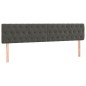 vidaXL Cama box spring con colchón terciopelo gris oscuro 120x190 cm vidaXL Cama box spring con colchón terciopelo gris oscuro 120x190 cm