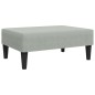 vidaXL Juego de sofás 2 piezas terciopelo gris claro vidaXL Juego de sofás 2 piezas terciopelo gris claro