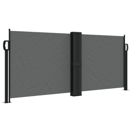 vidaXL Toldo lateral retráctil gris antracita 100x1000 cm