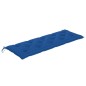vidaXL Banco de jardín 3 plazas madera eucalipto gris y cojín 150 cm vidaXL Banco de jardín 3 plazas madera eucalipto gris y cojín 150 cm