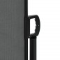 vidaXL Toldo lateral retráctil gris antracita 100x1000 cm vidaXL Toldo lateral retráctil gris antracita 100x1000 cm