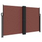 vidaXL Toldo lateral retráctil marrón 140x1000 cm vidaXL Toldo lateral retráctil marrón 140x1000 cm