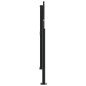 vidaXL Toldo lateral retráctil marrón 140x1000 cm vidaXL Toldo lateral retráctil marrón 140x1000 cm