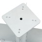 vidaXL Base para sombrilla enterrada acero plateado 27,5x27,5x45 cm vidaXL Base para sombrilla enterrada acero plateado 27,5x27,5x45 cm