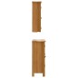 vidaXL Conjunto de muebles de baño 4 piezas madera maciza de pino vidaXL Conjunto de muebles de baño 4 piezas madera maciza de pino