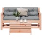 vidaXL Juego de sofás de jardín 3 pzas y cojines madera abeto Douglas vidaXL Juego de sofás de jardín 3 pzas y cojines madera abeto Douglas