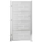 vidaXL Puerta de jardín de acero inoxidable 100x180 cm vidaXL Puerta de jardín de acero inoxidable 100x180 cm