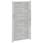 vidaXL Puerta de jardín de acero inoxidable 100x180 cm vidaXL Puerta de jardín de acero inoxidable 100x180 cm