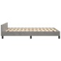 vidaXL Estructura cama con cabecero terciopelo gris claro 120x190 cm vidaXL Estructura cama con cabecero terciopelo gris claro 120x190 cm