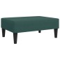 vidaXL Juego de sofás 2 piezas terciopelo verde oscuro vidaXL Juego de sofás 2 piezas terciopelo verde oscuro