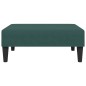 vidaXL Juego de sofás 2 piezas terciopelo verde oscuro vidaXL Juego de sofás 2 piezas terciopelo verde oscuro