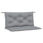 vidaXL Cojines de banco de jardín 2 uds tela Oxford gris 100x50x7 cm vidaXL Cojines de banco de jardín 2 uds tela Oxford gris 100x50x7 cm
