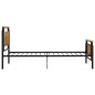 vidaXL Estructura de cama de metal 90x200 cm