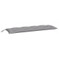 vidaXL Cojín de banco de jardín tela Oxford gris 150x50x7 cm vidaXL Cojín de banco de jardín tela Oxford gris 150x50x7 cm