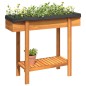 vidaXL Jardinera arriate madera maciza de acacia 90x30x75 cm vidaXL Jardinera arriate madera maciza de acacia 90x30x75 cm