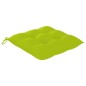 vidaXL Sillas comedor de jardín y cojines 6 uds madera maciza acacia 