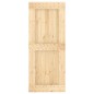 vidaXL Puerta corredera con herrajes madera maciza de pino 85x210 cm vidaXL Puerta corredera con herrajes madera maciza de pino 85x210 cm
