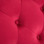 vidaXL Diván de terciopelo rojo vidaXL Diván de terciopelo rojo