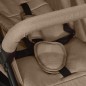 vidaXL Cochecito de bebé de acero gris taupe vidaXL Cochecito de bebé de acero gris taupe