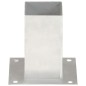 vidaXL Anclajes para postes 4 unidades metal galvanizado 81 mm vidaXL Anclajes para postes 4 unidades metal galvanizado 81 mm