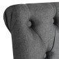 vidaXL Sillas de comedor 6 unidades tela gris oscuro 