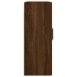 vidaXL Armarios de pared 2 unidades marrón roble 69,5x34x90 cm vidaXL Armarios de pared 2 unidades marrón roble 69,5x34x90 cm