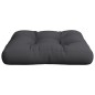 vidaXL Cojín para sofá de palets tela negro 58x58x10 cm vidaXL Cojín para sofá de palets tela negro 58x58x10 cm