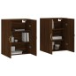 vidaXL Armarios de pared 2 unidades marrón roble 69,5x34x90 cm vidaXL Armarios de pared 2 unidades marrón roble 69,5x34x90 cm
