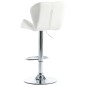 vidaXL Taburetes de cocina 2 unidades cuero sintético blanco vidaXL Taburetes de cocina 2 unidades cuero sintético blanco