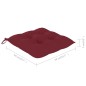 vidaXL Sillas de jardín apilables 4 uds madera de teca con cojines vidaXL Sillas de jardín apilables 4 uds madera de teca con cojines