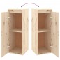 vidaXL Muebles para TV 6 piezas madera maciza de pino