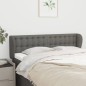 vidaXL Cabecero de tela gris oscuro 147x23x78/88 cm vidaXL Cabecero de tela gris oscuro 147x23x78/88 cm