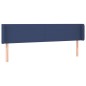 vidaXL Cabecero con LED de tela azul 183x16x78/88 cm vidaXL Cabecero con LED de tela azul 183x16x78/88 cm