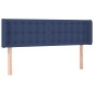 vidaXL Cabecero con LED de tela azul 147x16x78/88 cm vidaXL Cabecero con LED de tela azul 147x16x78/88 cm
