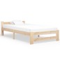 vidaXL Estructura de cama de madera maciza de pino 90x200 cm