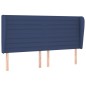 vidaXL Cama box spring con colchón tela azul 160x200 cm vidaXL Cama box spring con colchón tela azul 160x200 cm