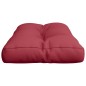 vidaXL Cojín para sofá de palets de tela rojo tinto 70x40x12 cm vidaXL Cojín para sofá de palets de tela rojo tinto 70x40x12 cm