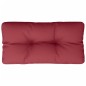 vidaXL Cojín para sofá de palets de tela rojo tinto 70x40x12 cm vidaXL Cojín para sofá de palets de tela rojo tinto 70x40x12 cm