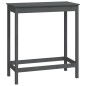 vidaXL Set de bar 5 piezas madera maciza de pino gris vidaXL Set de bar 5 piezas madera maciza de pino gris