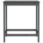 vidaXL Set de bar 5 piezas madera maciza de pino gris vidaXL Set de bar 5 piezas madera maciza de pino gris